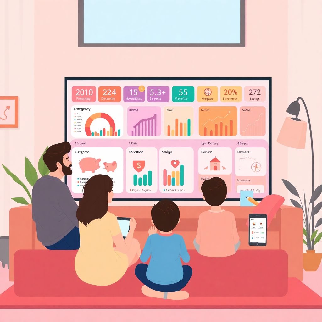 Финансовое планирование для семьи: как вести общий бюджет и делать детские накопления