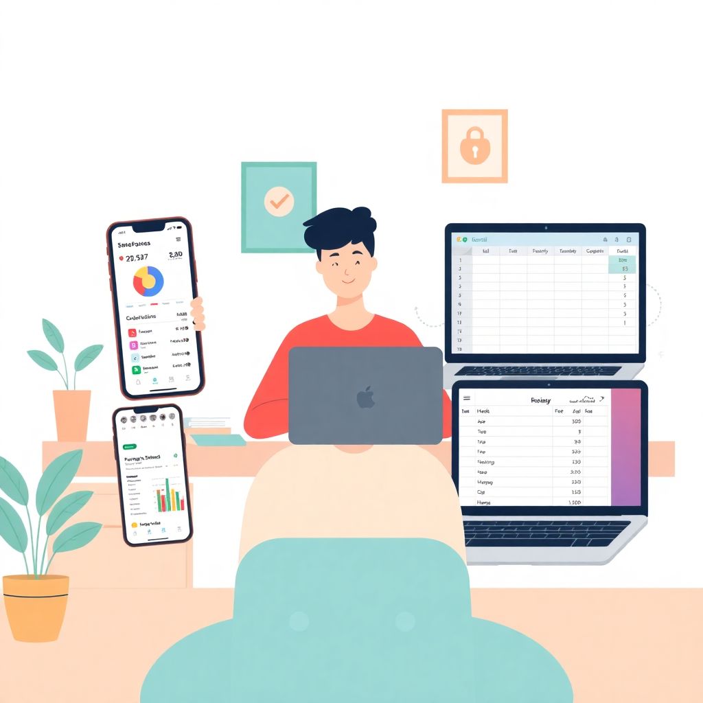 Как вести учет расходов без боли: лучшие приложения и простые таблицы