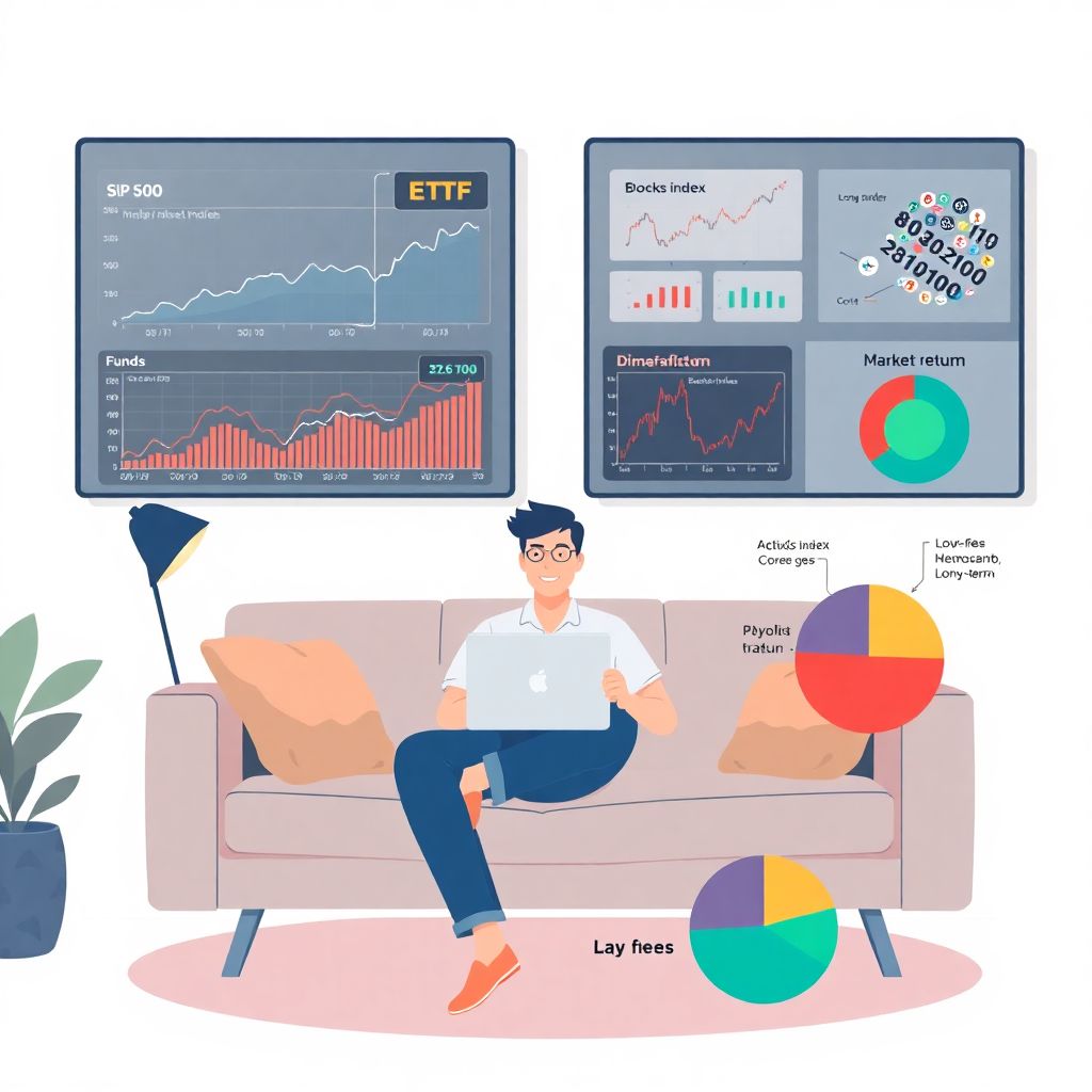 Инвестиции для ленивых: индексные фонды и как в них вложиться безопасно