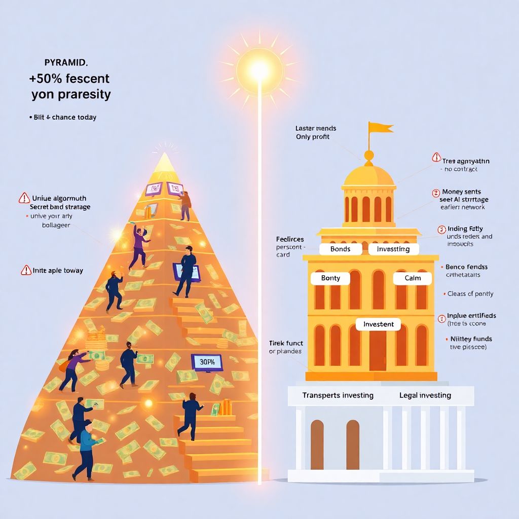 Как не стать жертвой финансовых пирамид и псевдоинвестиций: чек‑лист проверки